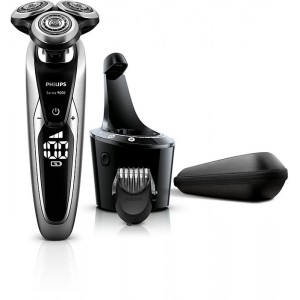 GOLARKA MĘSKA PHILIPS SHAVER S9711/31  WET/DRY + Trymer do brody SmartClick, System SmartClean Plus 